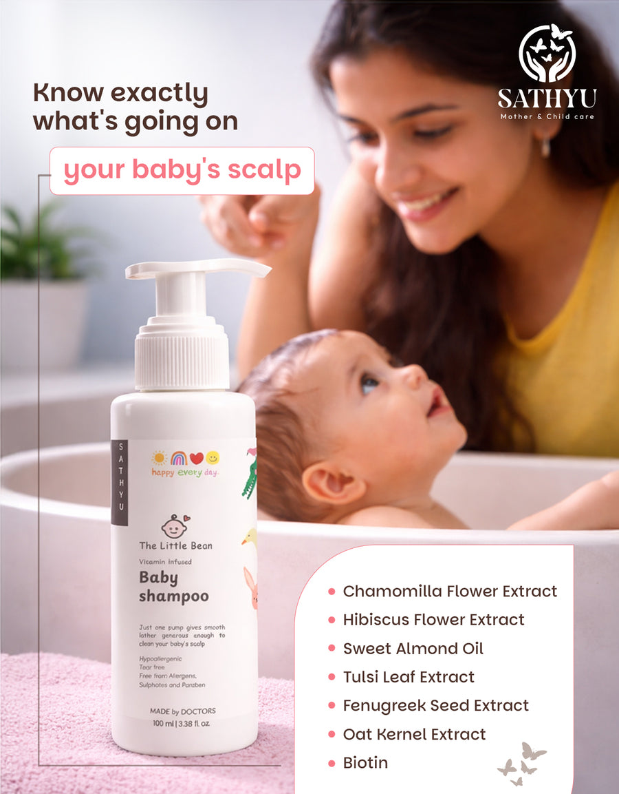 Biotin & Hibiscus Hair Growth Baby Shampoo | 100ml