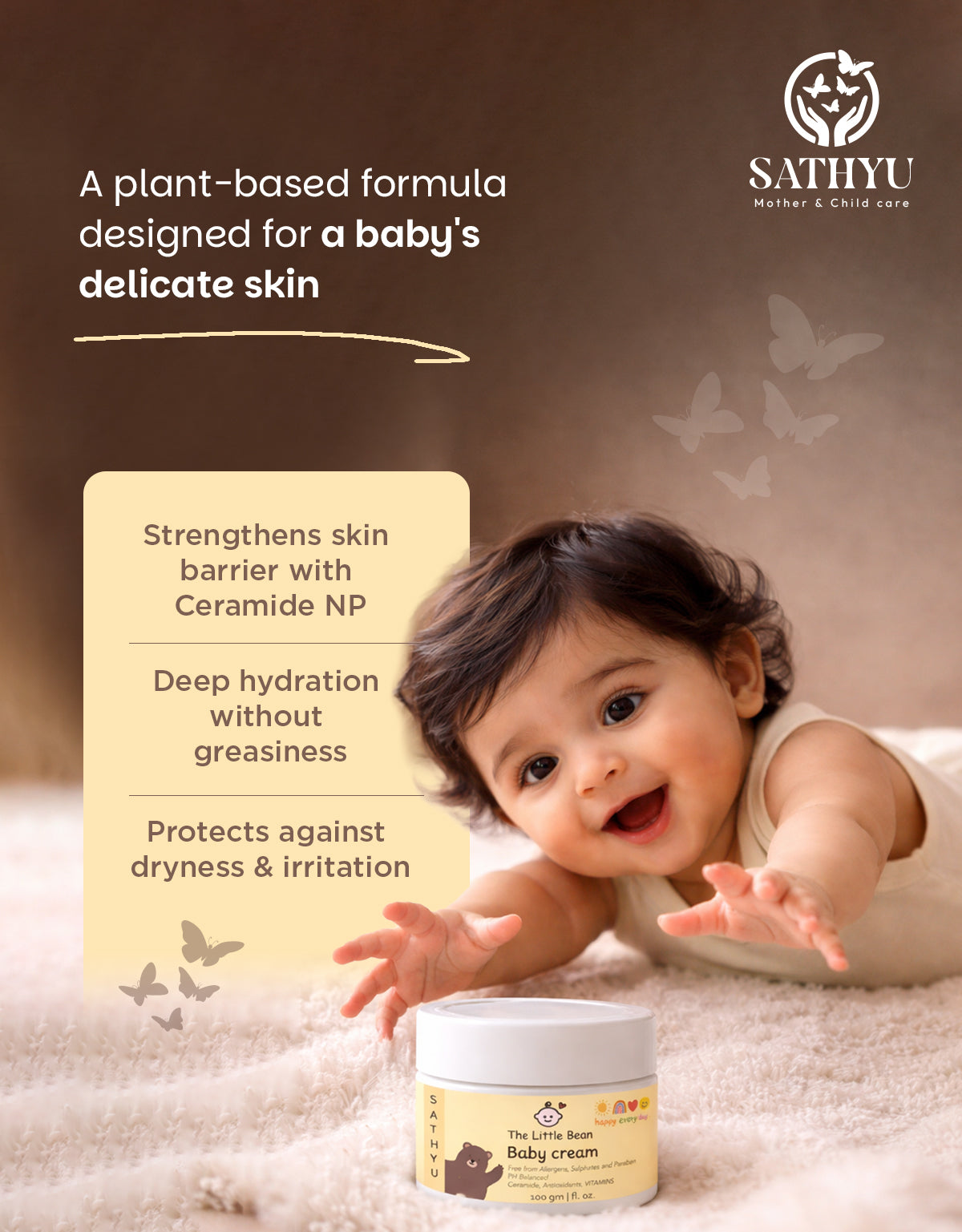 Ceramide NP & Oat Barrier Repair Baby Butter | 100 gm