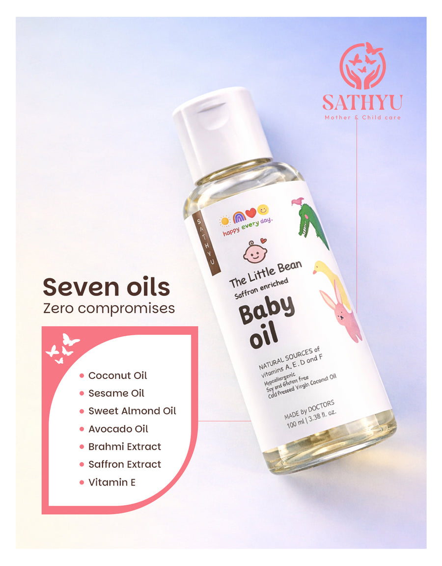 Saffron & Brahmi Deep Nourish Massage Oil | 100 ml