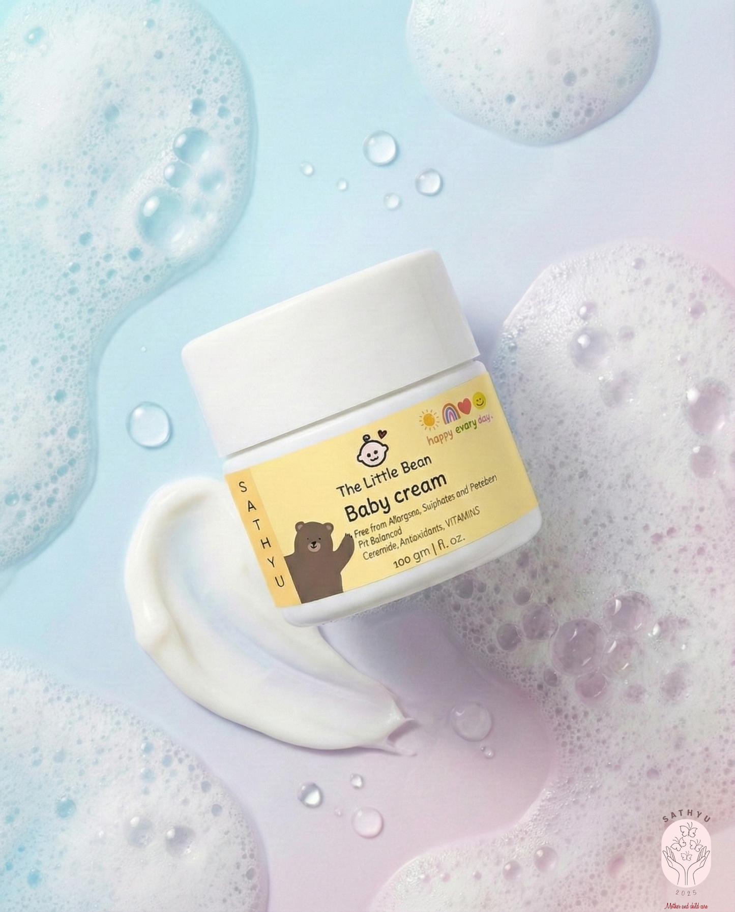 The little bean (combo pack) shampoo, oil and butter