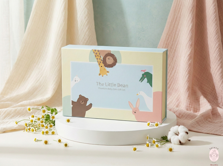 The little bean (combo pack) shampoo, oil and butter