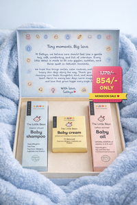 The little bean (combo pack) shampoo, oil and butter