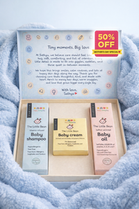 The little bean (combo pack) shampoo, oil and butter